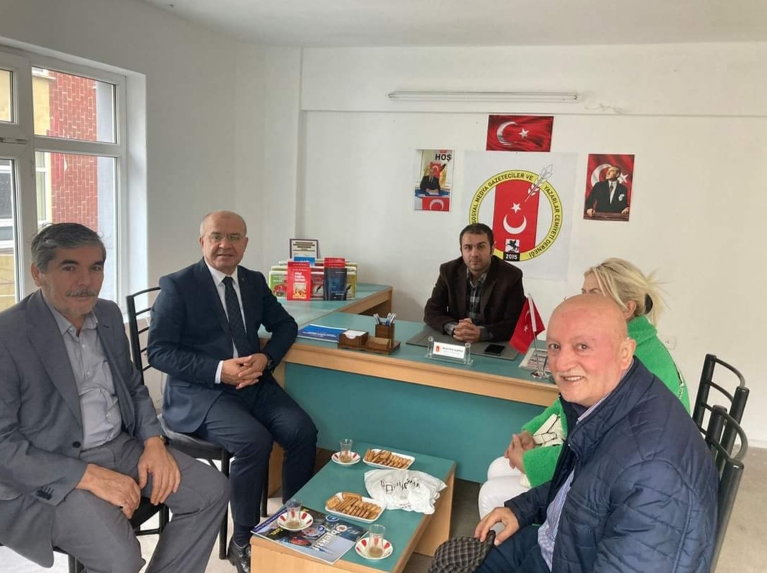 GP SAMSUN İLKADIM BELEDİYE BAŞKAN ADAYI YAŞAR GÜNGÖR'DEN SAM-MED'E ZİYARET
